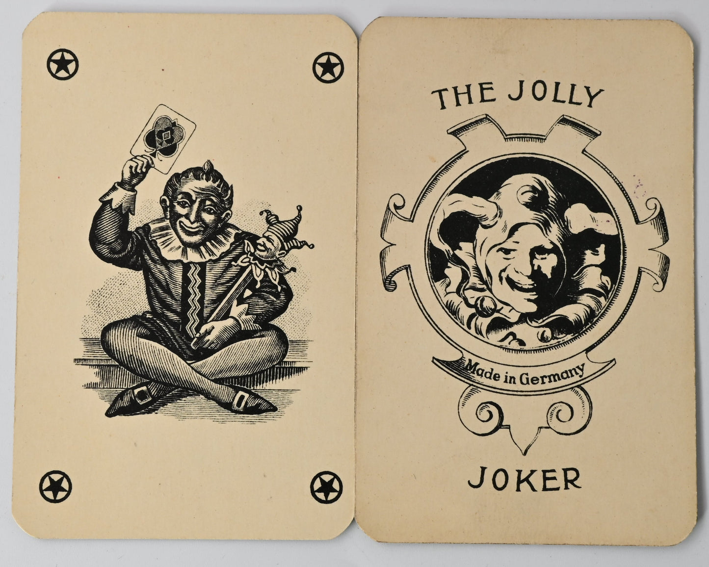 Rummy Playing Cards Double Deck – FX Schmid Munich, Reich Tax Stamp No. 55, Poker, Bridge, Historic Playing Cards – 1930s