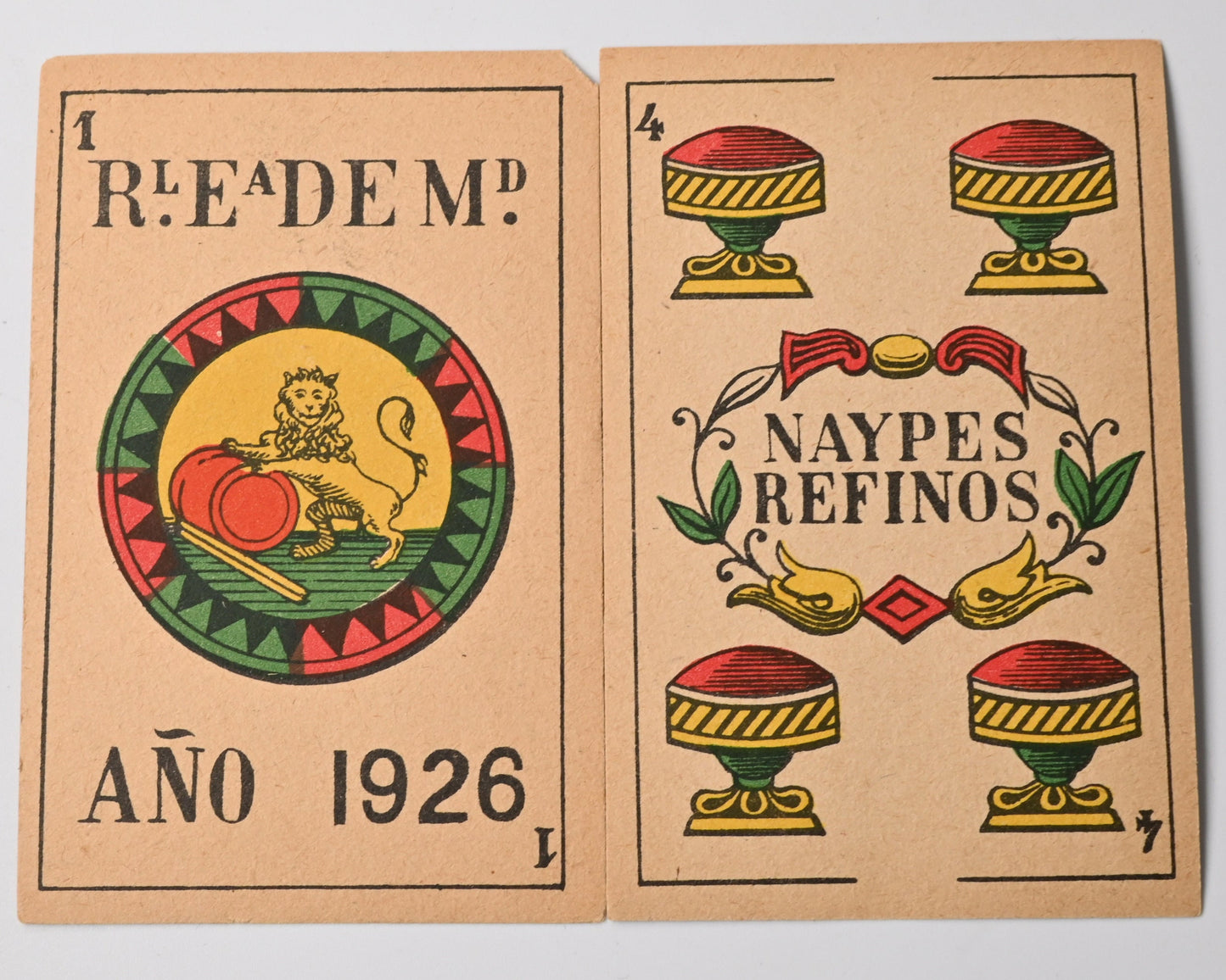Kartenspiel – belgische Spielkarten im spanischen Bild, Leonard Biermans, Einzelstück – 1920er Jahre