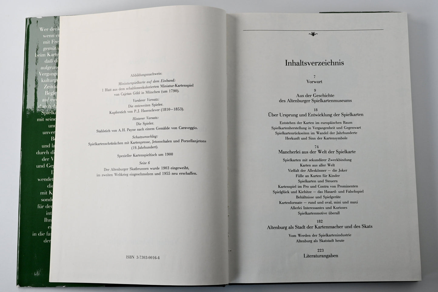 Spielkarten Buch DDR – „Rund um die Spielkarte“, Nachschlagewerk & Ratgeber, Hardcover, Einzelstück – 1980er Jahre