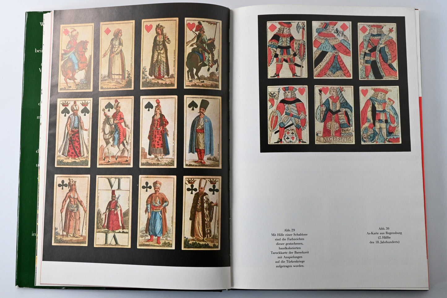 Spielkarten Buch DDR – „Rund um die Spielkarte“, Nachschlagewerk & Ratgeber, Hardcover, Einzelstück – 1980er Jahre