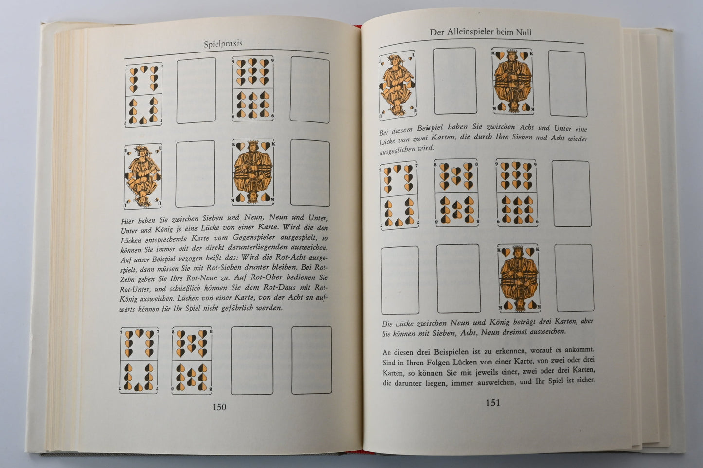 Skat Book, Rules for Beginners and Advanced Players, German and French Suits, Original Edition – 1980s