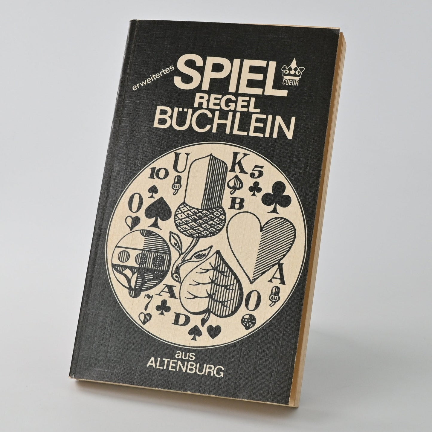 Spielregelbuch – Spielregeln für Kartenspiele, Altenburg (Coeur), Sachbuch und Ratgeber, DDR – 1980er Jahre