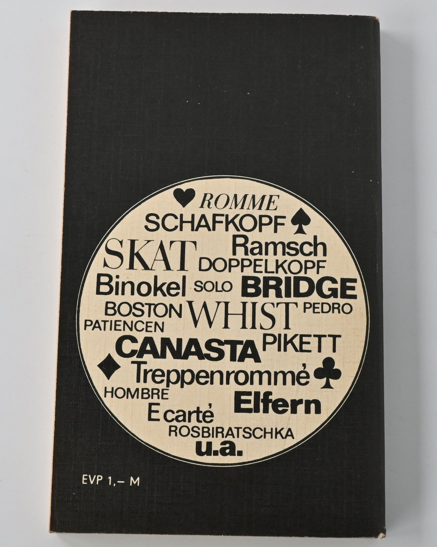 Spielregelbuch – Spielregeln für Kartenspiele, Altenburg (Coeur), Sachbuch und Ratgeber, DDR – 1980er Jahre