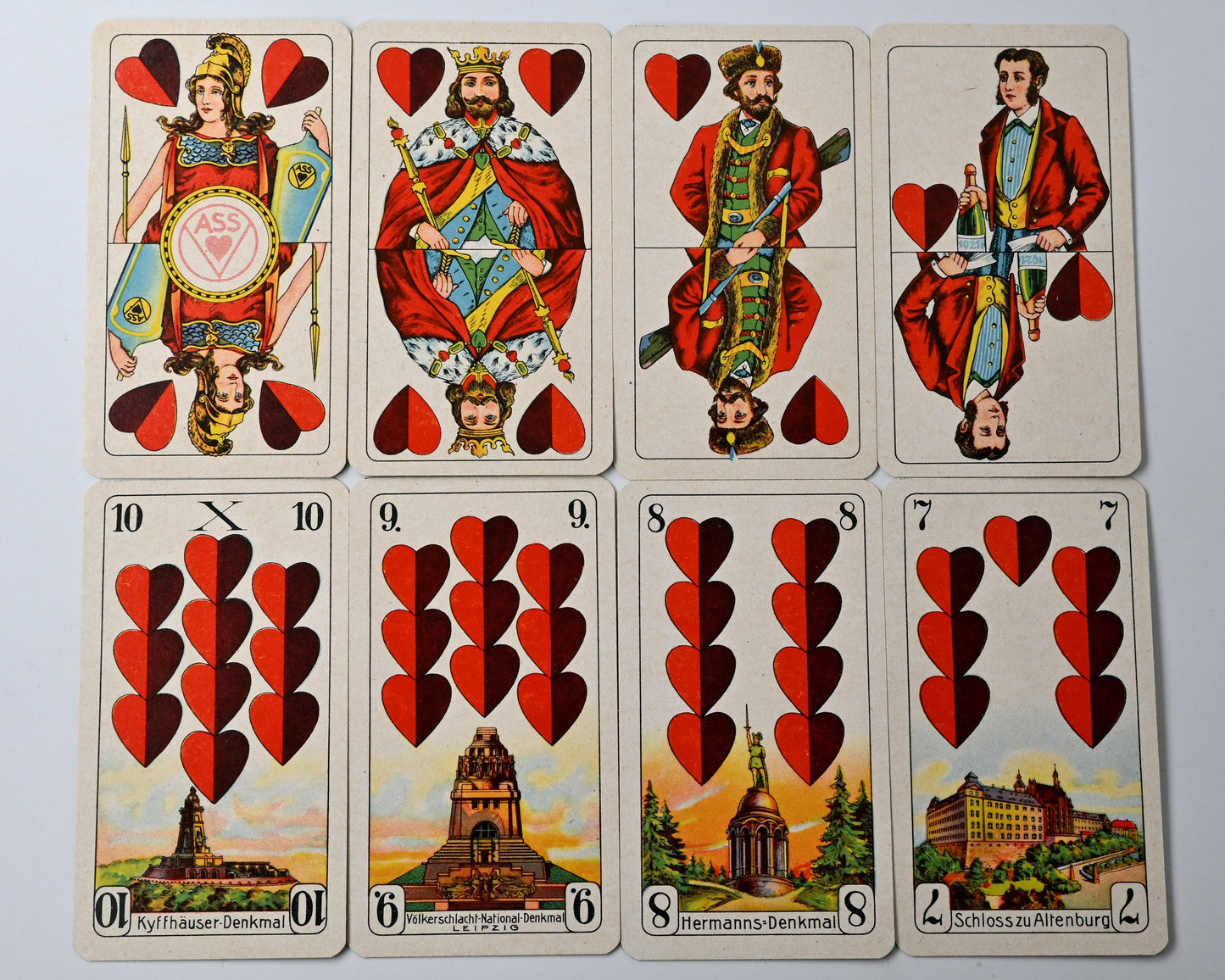 Skat Playing Cards, Skat No. 620, Altenburger Playing Cards, Prussian Pattern, German Suits, Collectible Deck, 1940s
