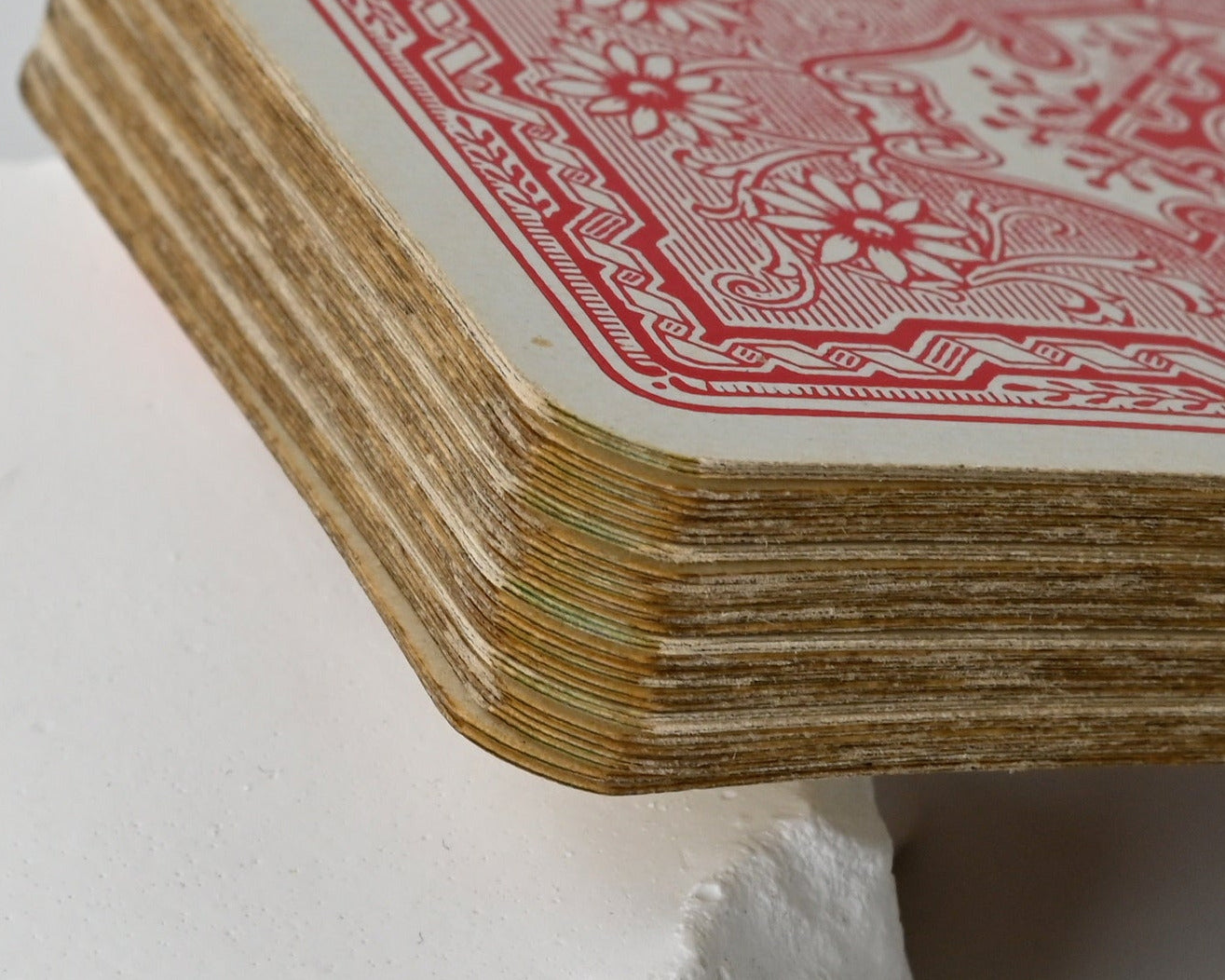 Skat Game with Gold Edges, Vereinigte Stralsunder Spielkartenfabriken, French-Suited Deck, Imperial Tax Stamp, Unique Piece, 1890s