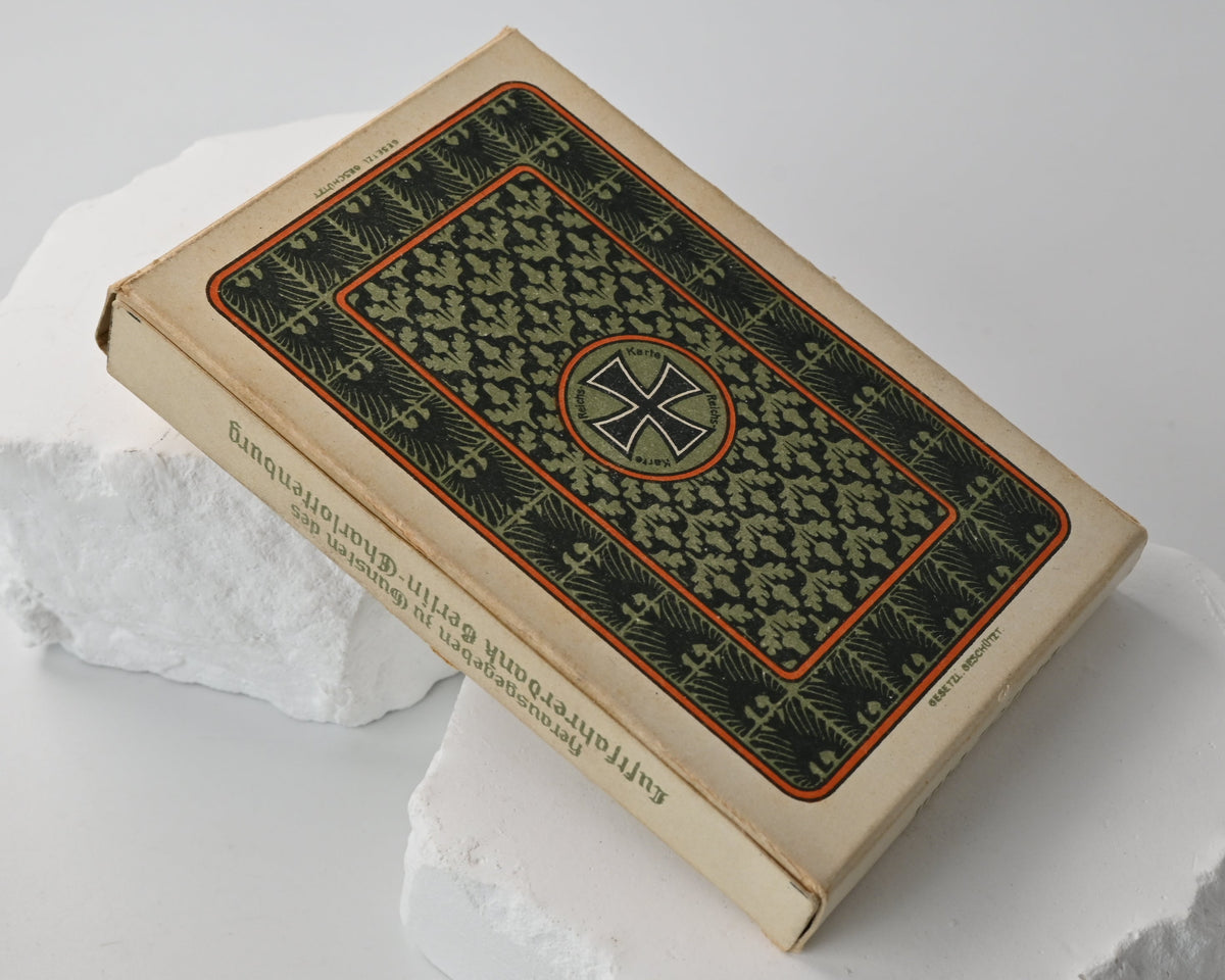 REICHS-KARTE – Fritz von Lindenau, VSS Altenburg, French-Suited Playing Cards with Gilt Corners, German Empire – circa 1915 – One-of-a-Kind