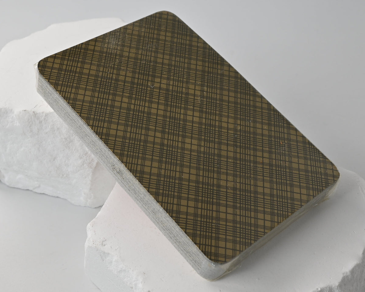 DDR Skat Playing Cards by Altenburger in a Burgundy Leather Case, French-Suited Deck – from 1987 – One-of-a-Kind