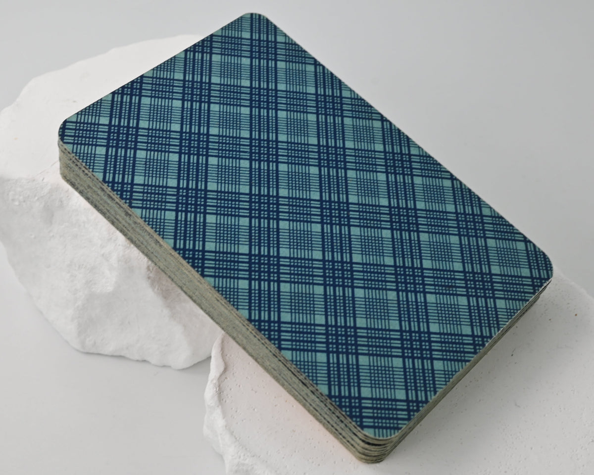 Skat Game – Altenburger Playing Cards, Skat-Karte Nr. 7, French-Suited Design, Checked Back – c. 1940 – One of a Kind