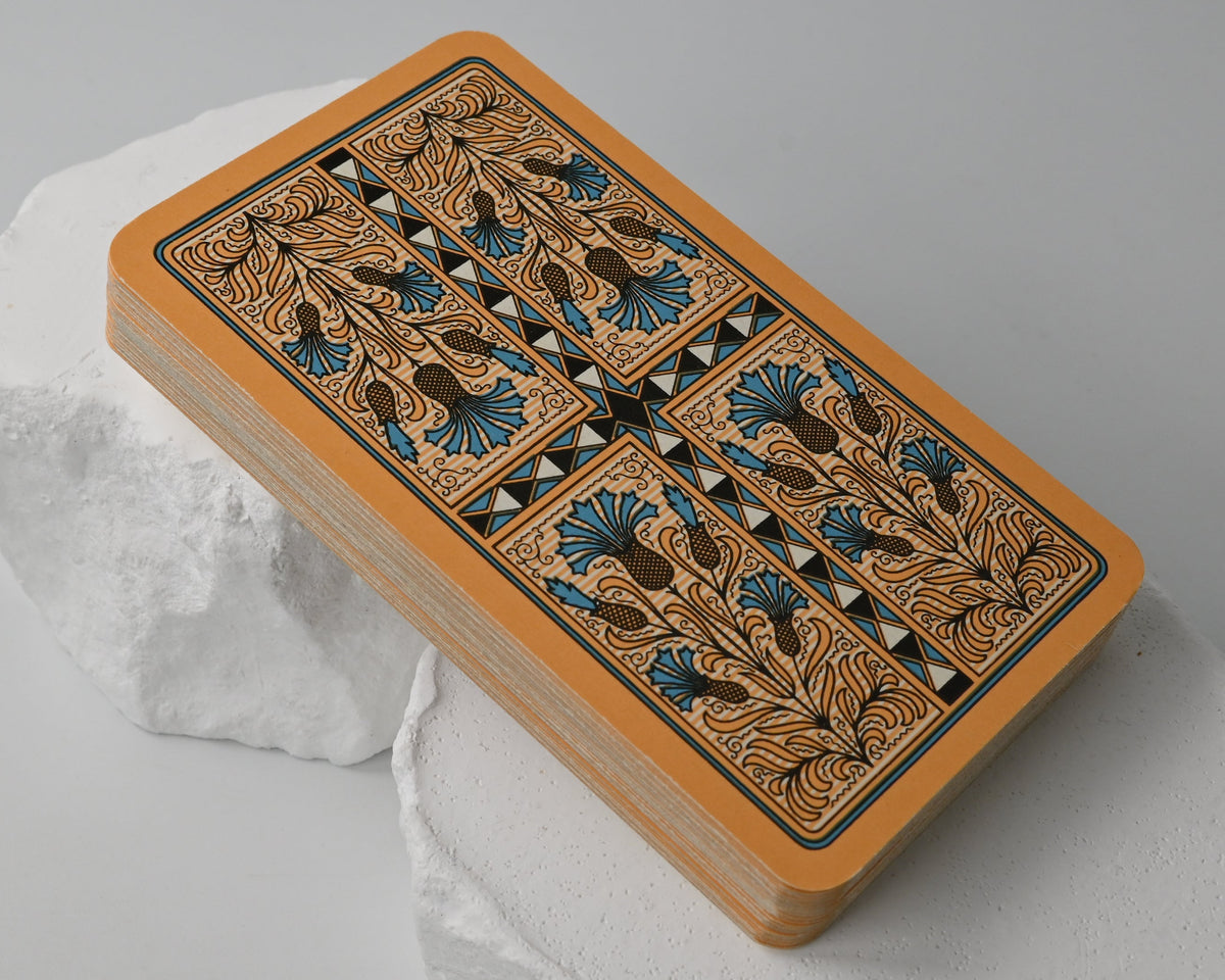 Altenburg Skat No. 148 “Cornflower” – Saxon Pattern – c. 1960 – One-of-a-Kind