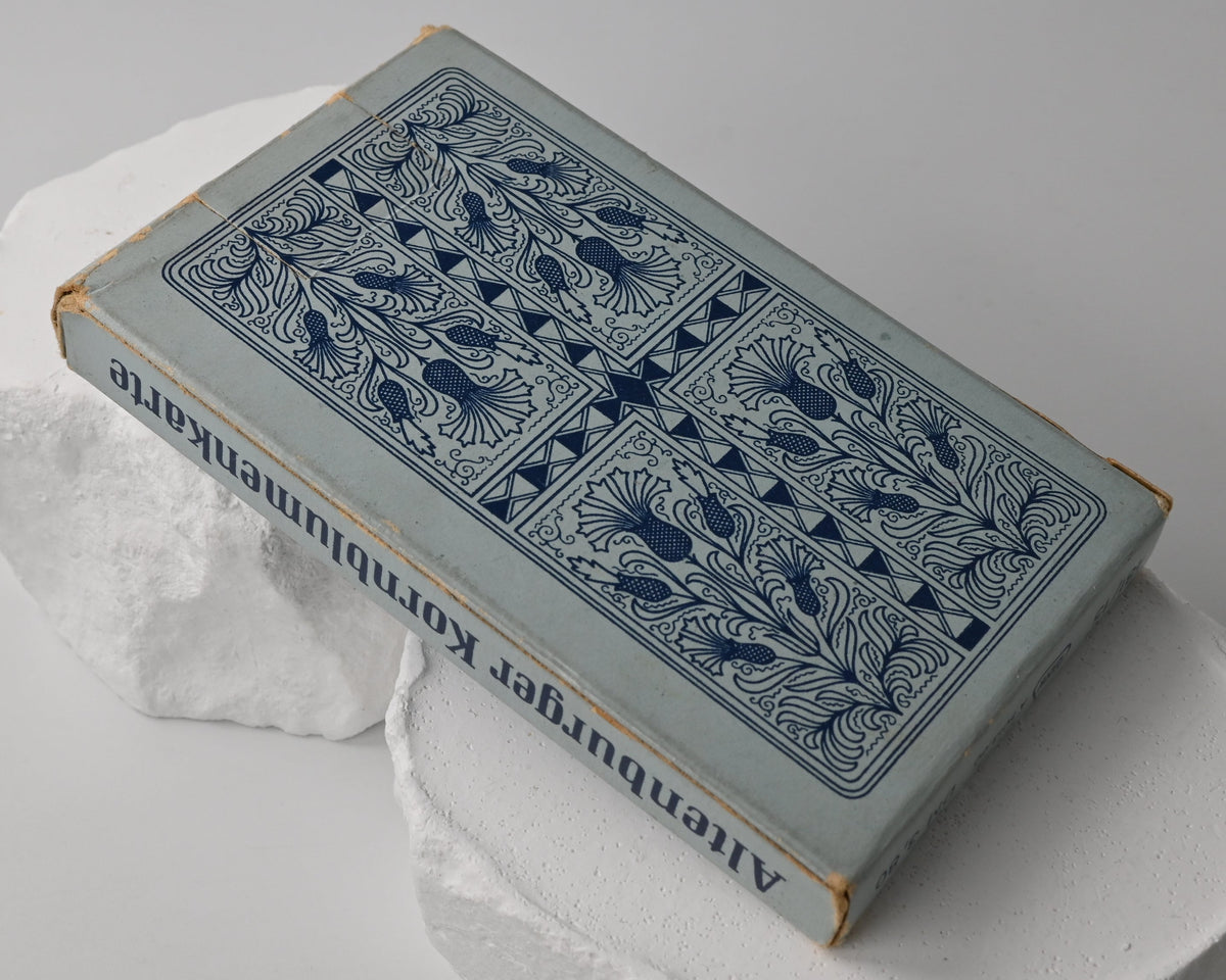 Altenburg Skat No. 148 “Cornflower” – Saxon Pattern – c. 1960 – One-of-a-Kind