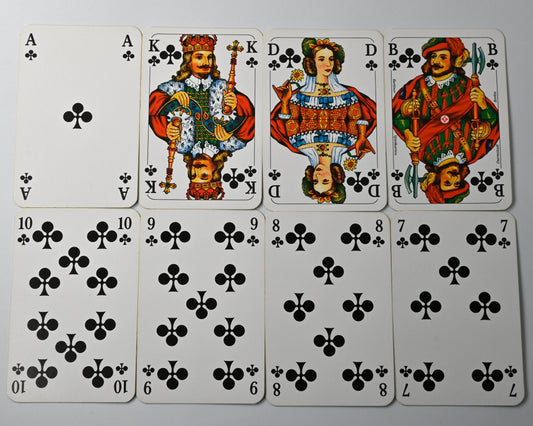Skat – Berliner Spielkarten Four-Colour Tournament Deck – 1990s – One of a Kind