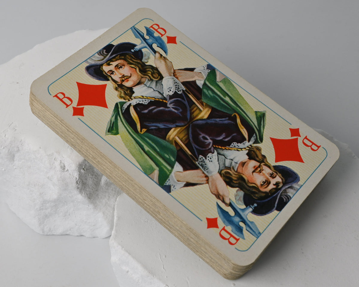 Skat – Altenburger Salon-Karte Nr. 66, COEUR – 1960er Jahre – Einzelstück