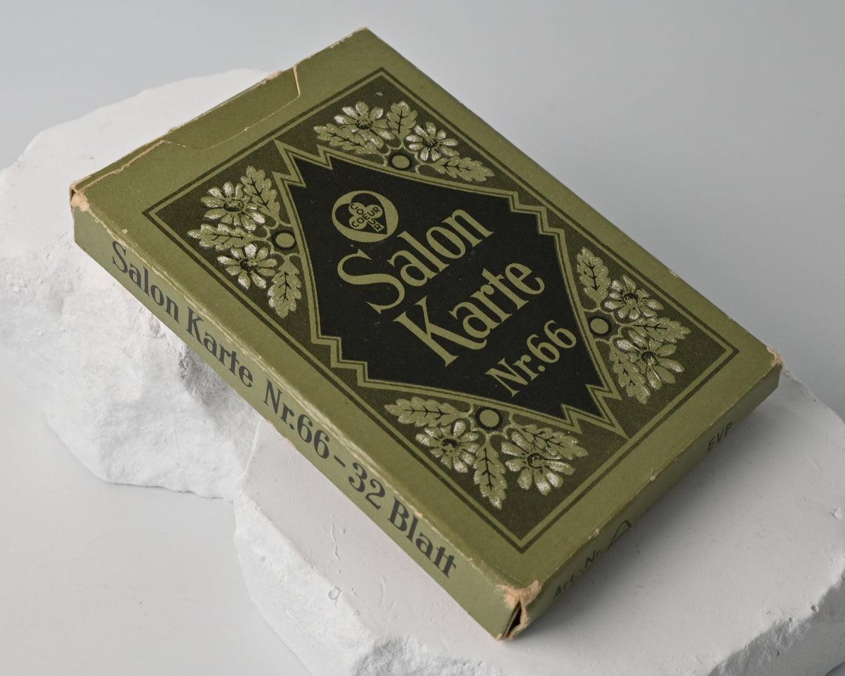 Skat – Altenburger Salon-Karte Nr. 66, COEUR – 1960er Jahre – Einzelstück