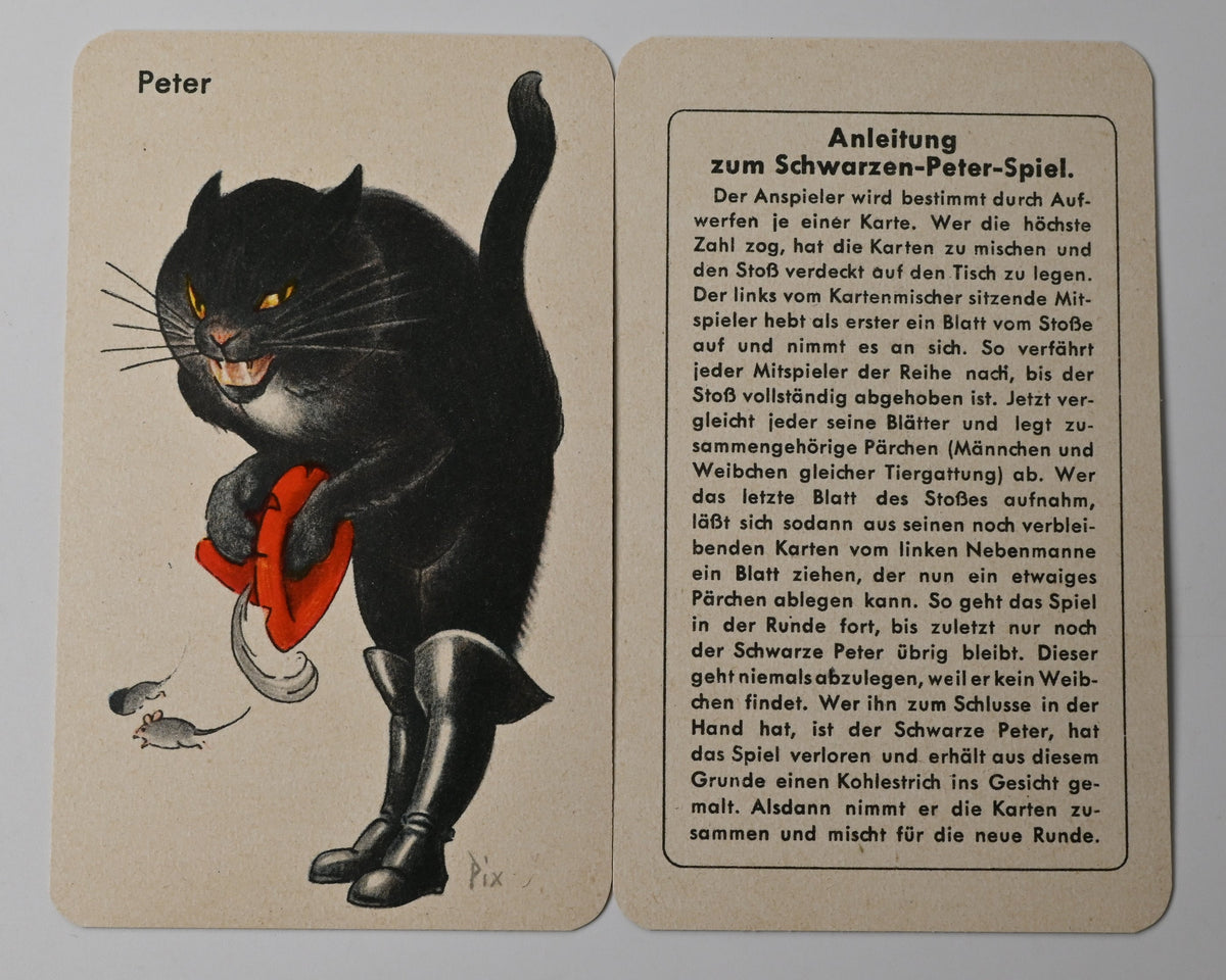 Black Peter – Otto Pech “Pix”, ASS Altenburg – circa 1940 – One of a Kind