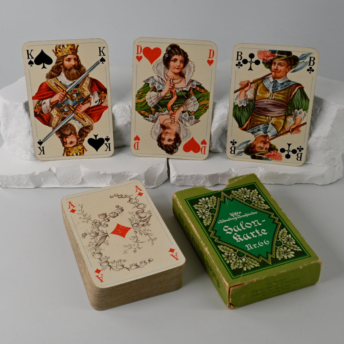 Salon Whist No. 66 – Vereinigte Altenburger und Stralsunder Spielkarten-Fabriken A.G. – 1930s – One of a kind