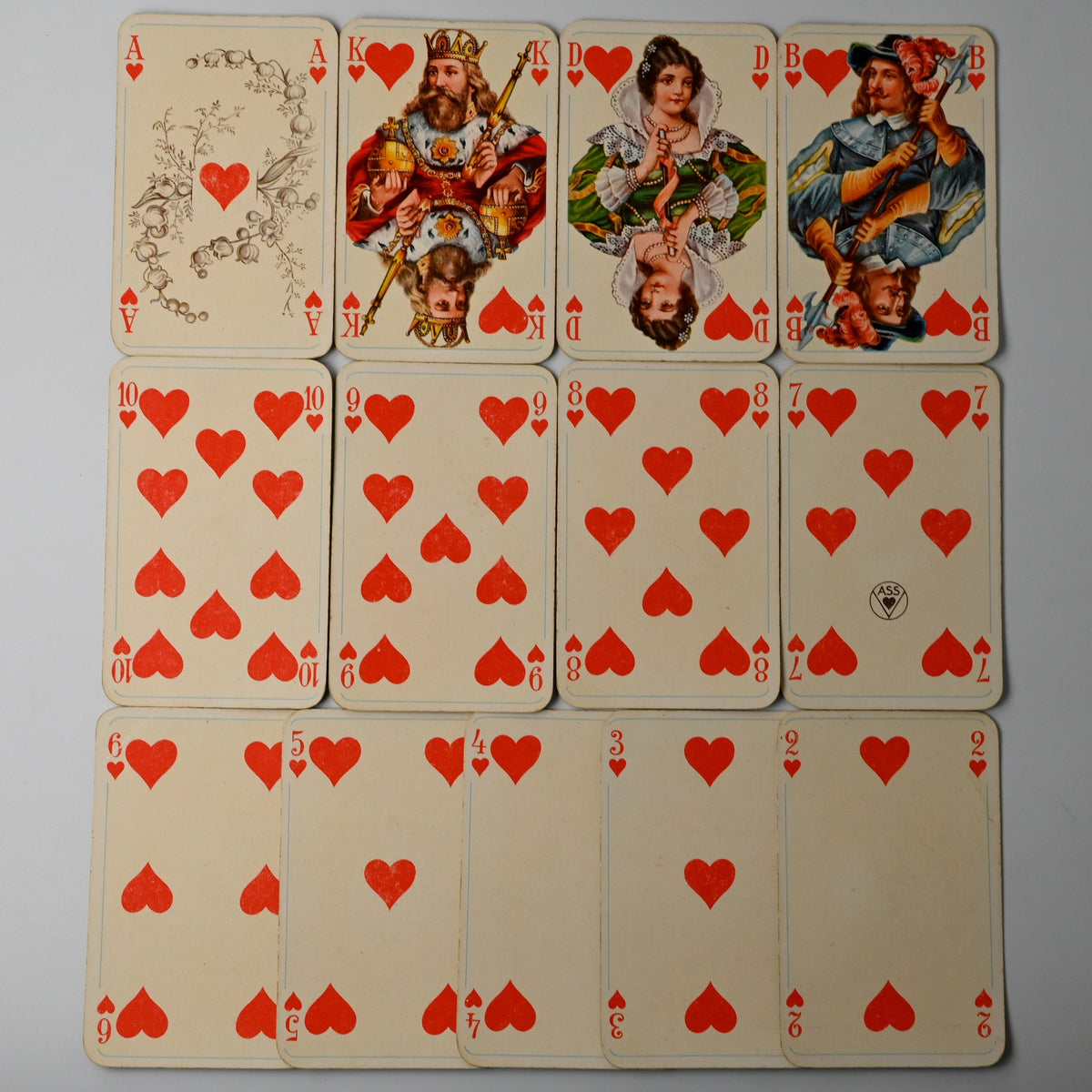 Salon Whist No. 66 – Vereinigte Altenburger und Stralsunder Spielkarten-Fabriken A.G. – 1930s – One of a kind