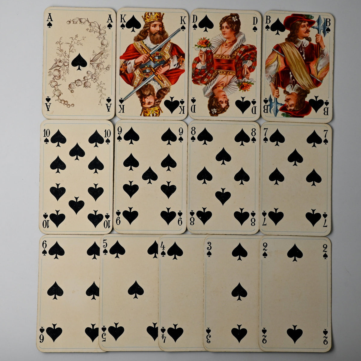 Salon Whist No. 66 – Vereinigte Altenburger und Stralsunder Spielkarten-Fabriken A.G. – 1930s – One of a kind